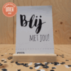 Kaart - Blij met jou!