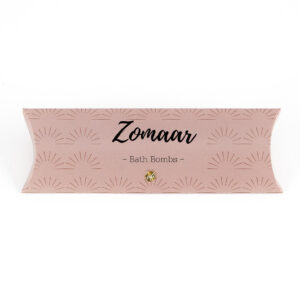 (Voeten) Bath Bombs - Zomaar ( Roze met Zwart )