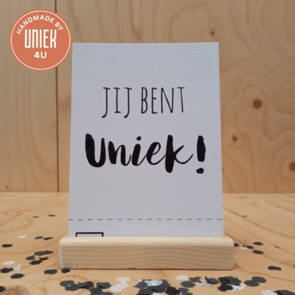 Kaart - Jij bent Uniek!