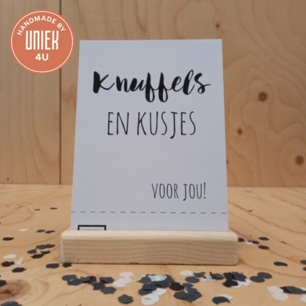 Kaart - Knuffels en Kusjes