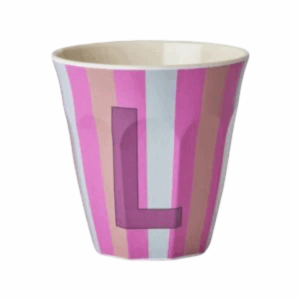 Rice - Beker - L - Roze/Blauw