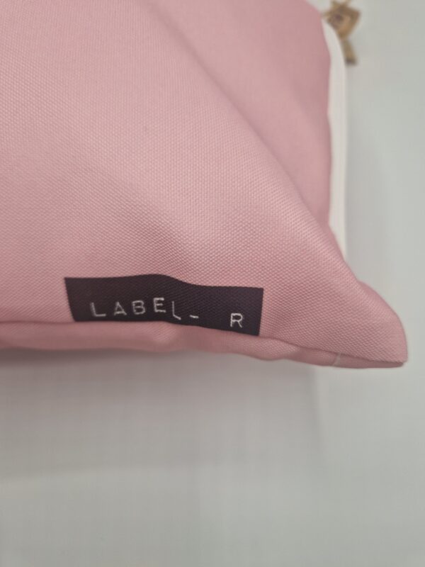 Buitenkussen - plof roze/ hartje - Afbeelding 3