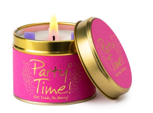 Lily Flame Geurkaars in Blik - Party Time! - Afbeelding 2