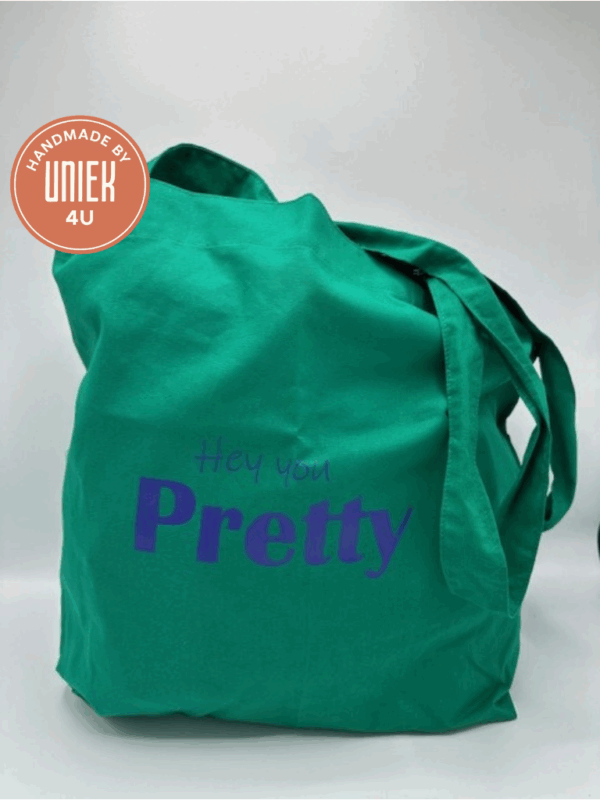 Handgemaakte Tas - Hey you pretty