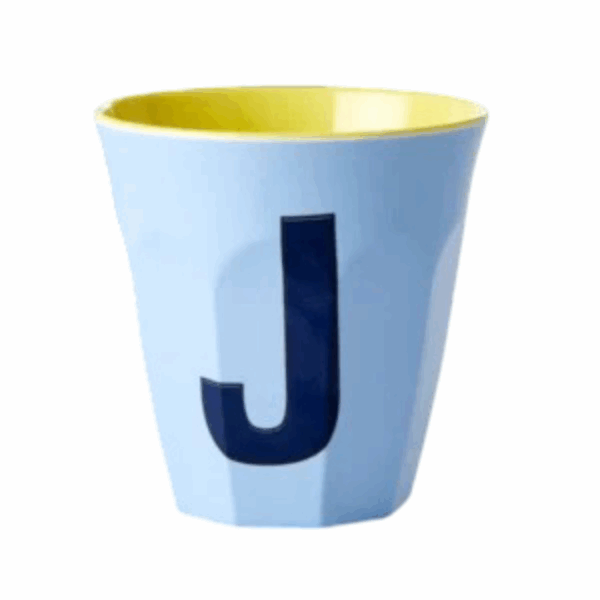 Rice - Beker - J - Blauw/Geel