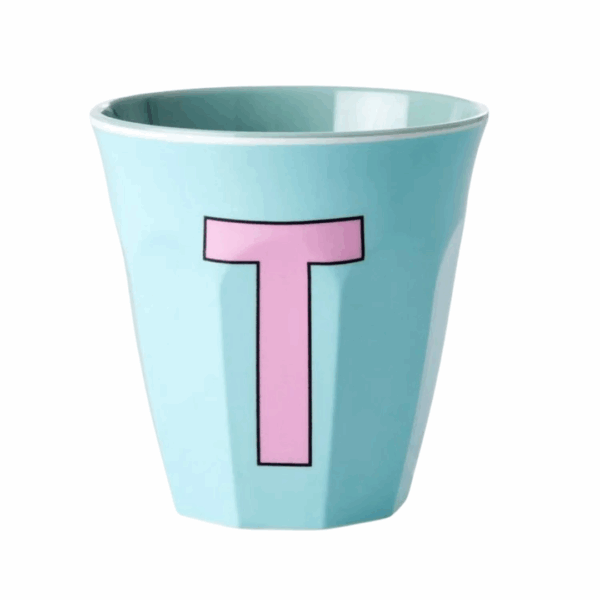 Rice - Beker - T - Blauw/Roze