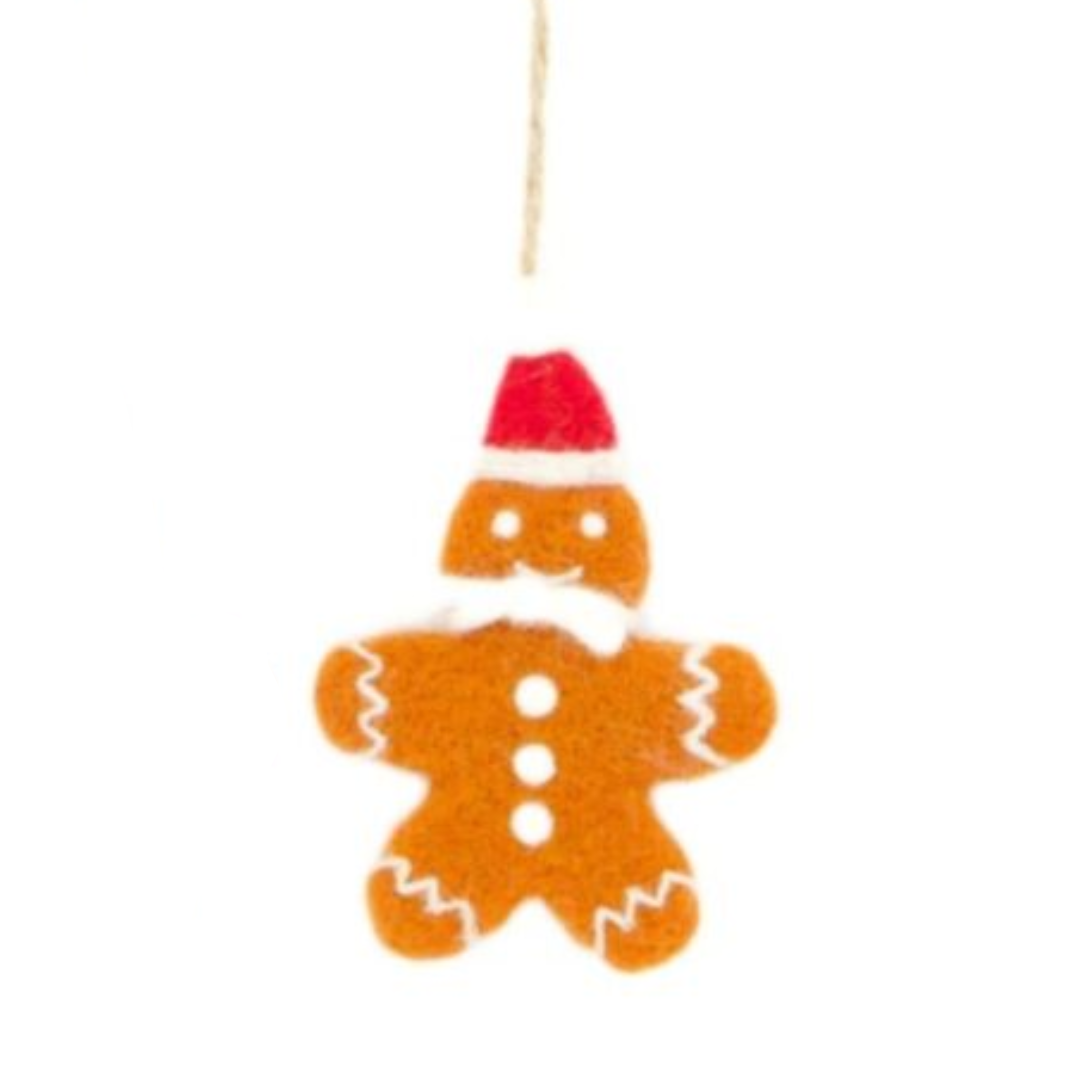 Dijk natural collections - Kersthanger koekmannetje - oranje