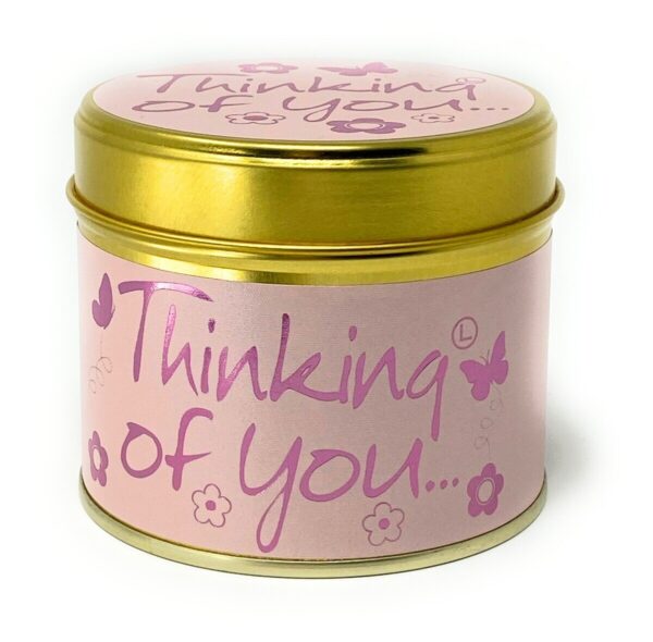 Lily Flame Geurkaars in Blik - Thinking of you - Afbeelding 2