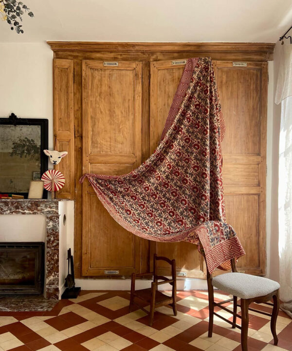 Botanical Single Plaid in draagtas - Afbeelding 2
