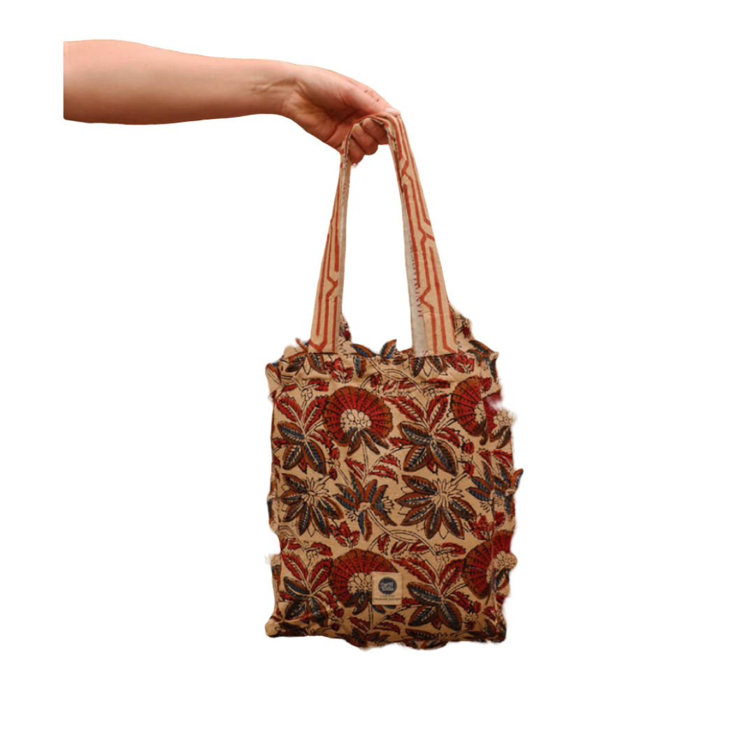 Doing Goods - Single Plaid in draagtas - Botanical