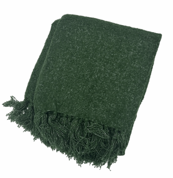 DIJK - Plaid acryl - Groen 125x150 cm