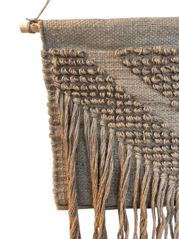 Wandkleed touw Licht Bruin (klein) - Afbeelding 2