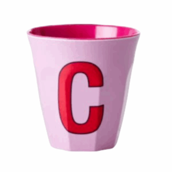 Rice - Beker - C - Roze/Rood