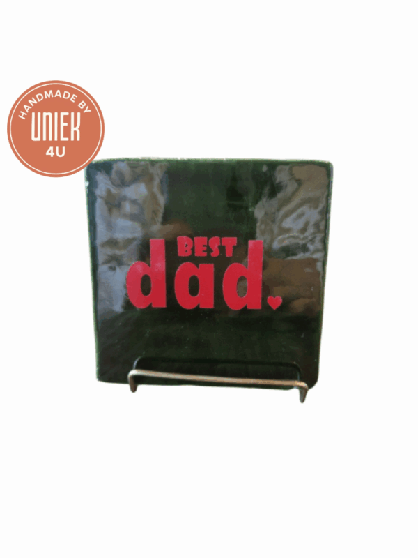 Tegeltje - Best dad.