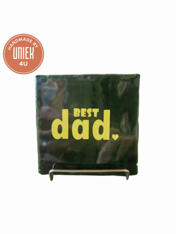 Tegeltje - Best dad.