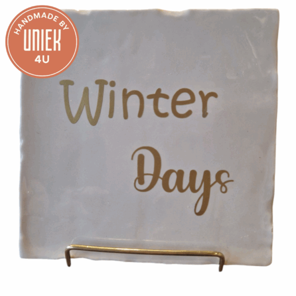 Tegeltje - Winter Days