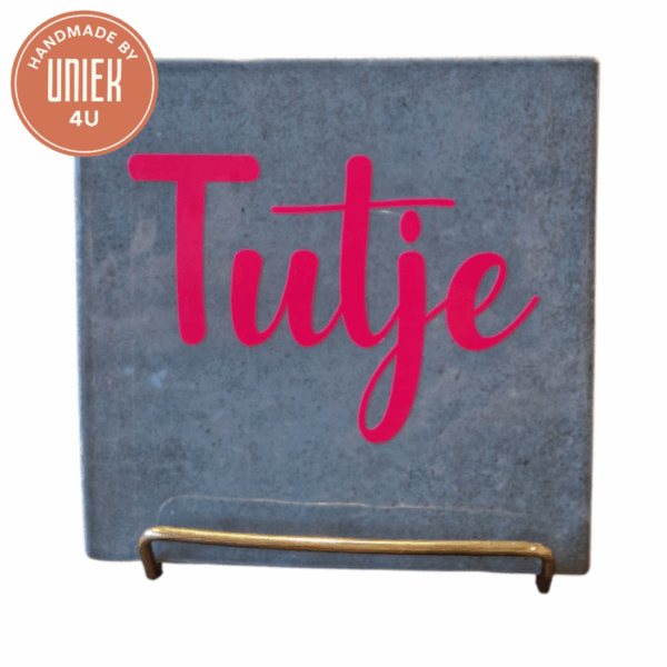 Tegeltje - Tutje