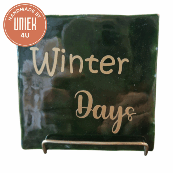 Tegeltje - Winter Days