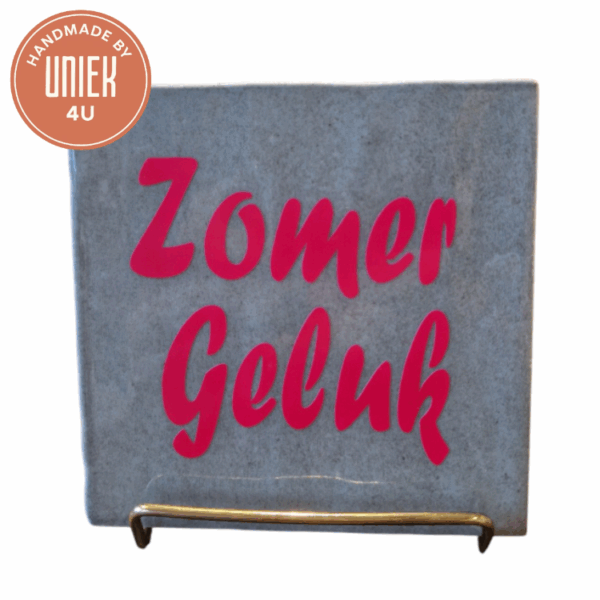 Tegeltje - Zomer Geluk