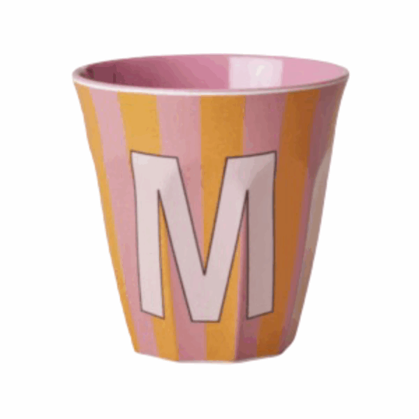 Rice - Beker - M - Oranje/Roze