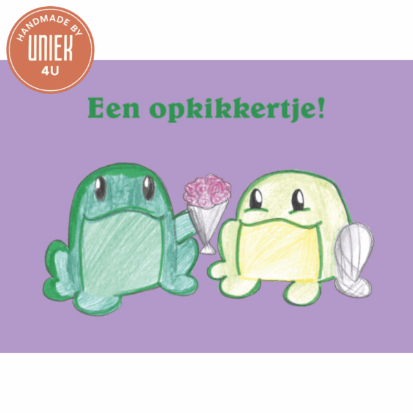 Handgemaakte kaarten - Een opkikkertje!
