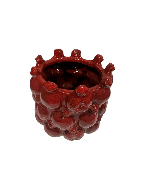 Bloempot met vijgen (Rood) - Afbeelding 2