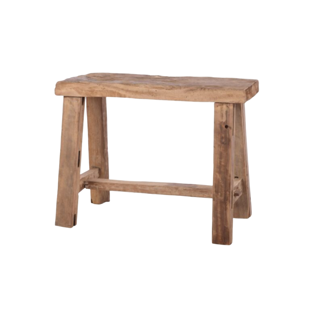 Dijk - Bijzettafel teakhout - Bruin