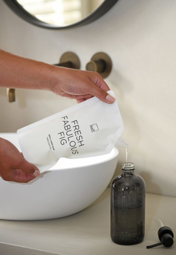Hand zeep fresh fabulous fig - refill - Afbeelding 2