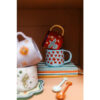 Mok Blauw met Klaprozen - Afbeelding 3