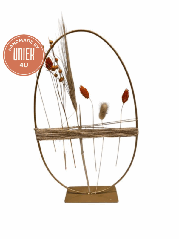 Decoratie - Met droogbloemen