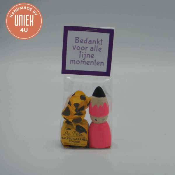 Juf en meester bedankje - Bedankt voor alle fijne momenten