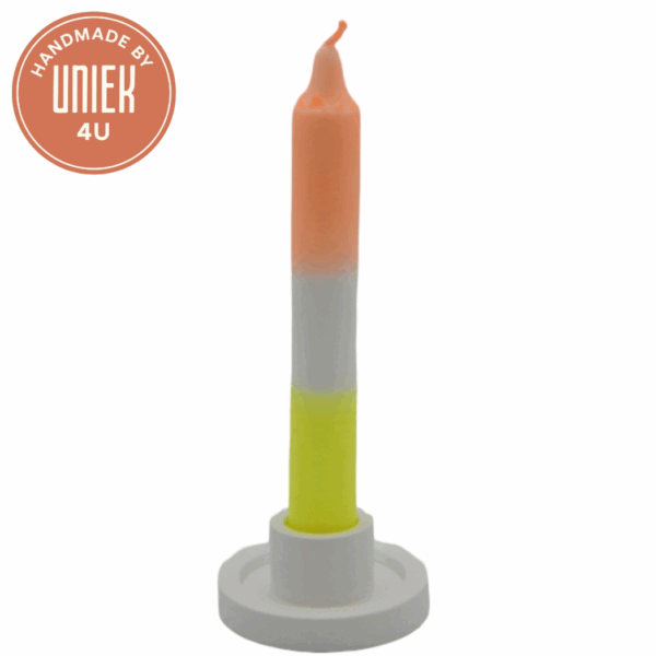 Kaars - Geel & Oranje