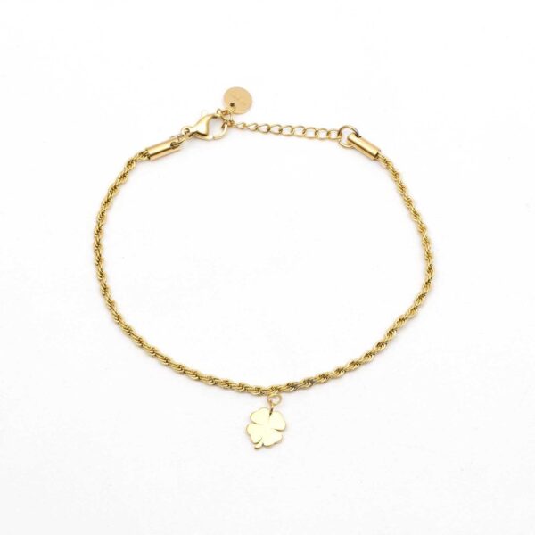 WAUW - Armband - Lucky Charm - Klavertje vier