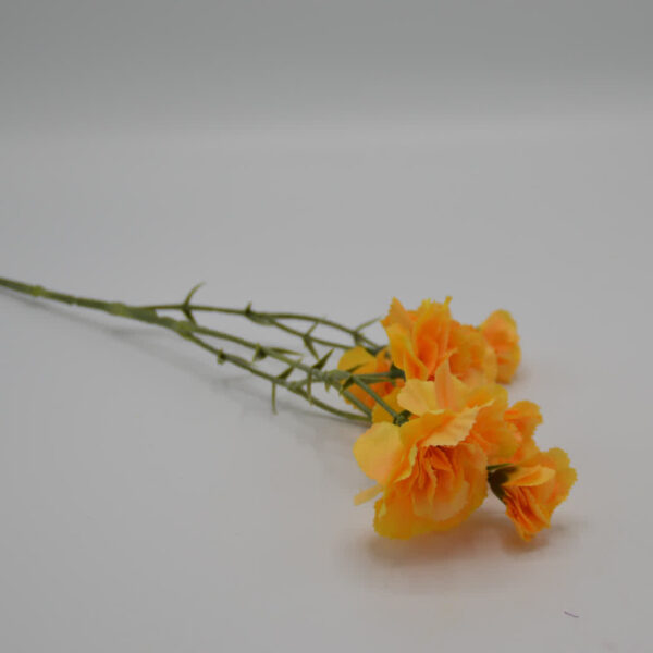 Homebound - zijdebloem - licht oranje anjer