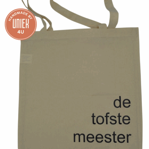 Tas - De tofste meester - ecru