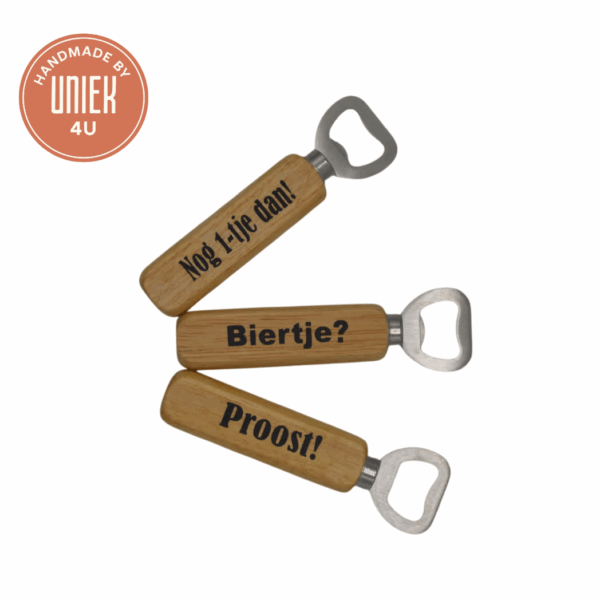 Opener - Bieropener Proost - Biertje? - Proost! - Verschillende teksten