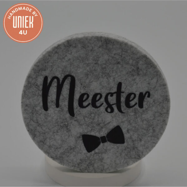 Onderzetter - Meester