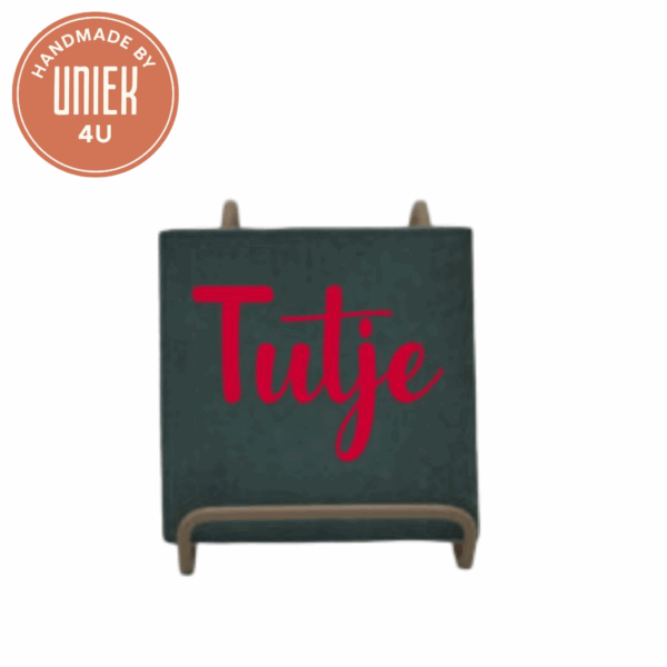 Tegeltje - Tutje - Groen