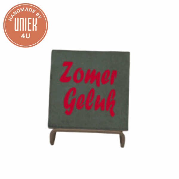 Tegeltje - Zomer geluk - Groen