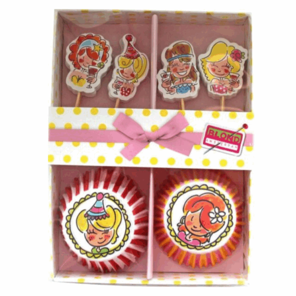 Blond - Cupcakeset