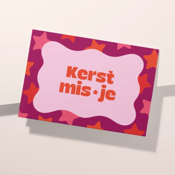 Heyday - Kerstkaart - Kerst mis je