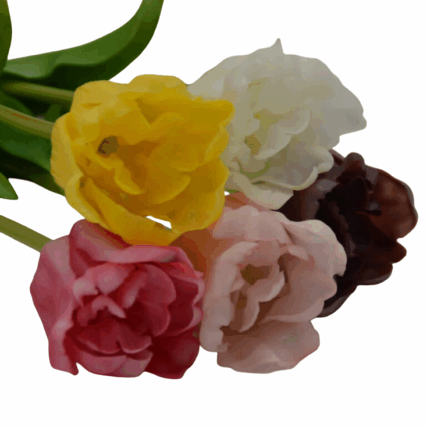 Homebound - Zijdebloemen - open tulpen - verschillende kleuren