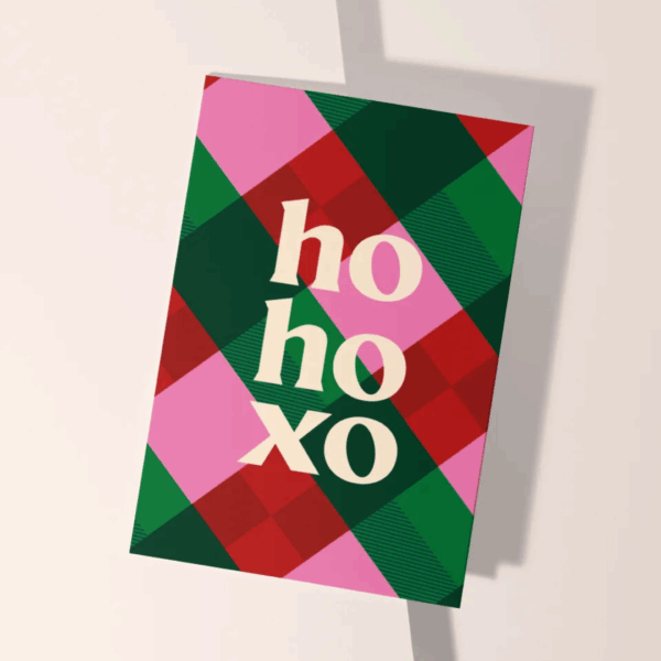 Heyday - kerstkaart - Ho ho xo