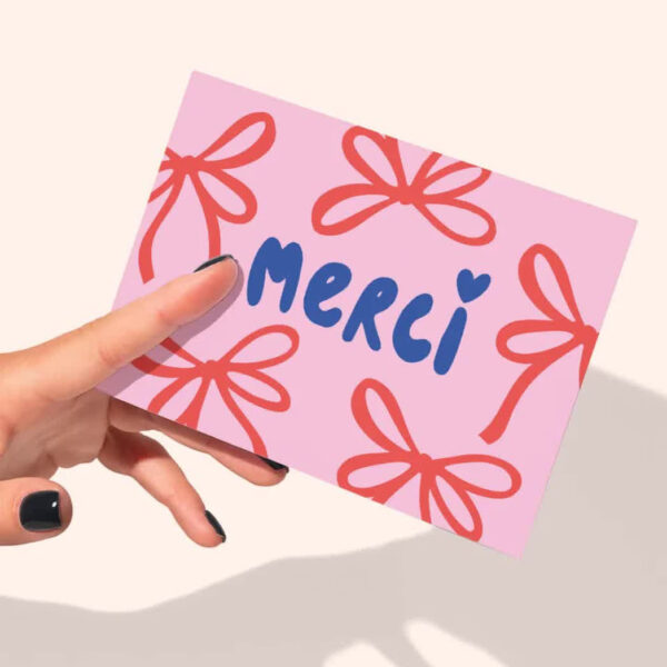 Heyday - A6 kaart - Merci - Roze