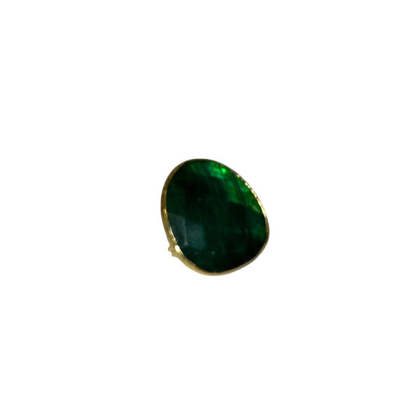 By Jam Gioielli - Ring - groene edelsteen