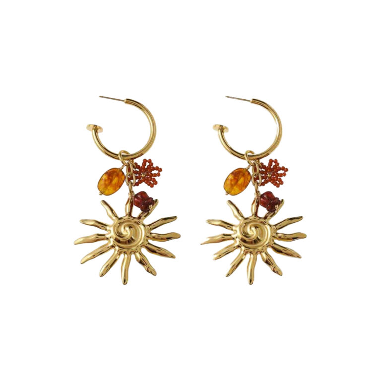 By Jam Gioielli oorbellen zon sieraden zomers design