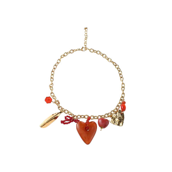 By Jam Gioielli - Ketting - Coral Heart
