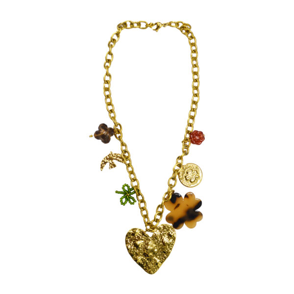 By Jam Gioielli ketting Lucky Charms sieraad met bedels