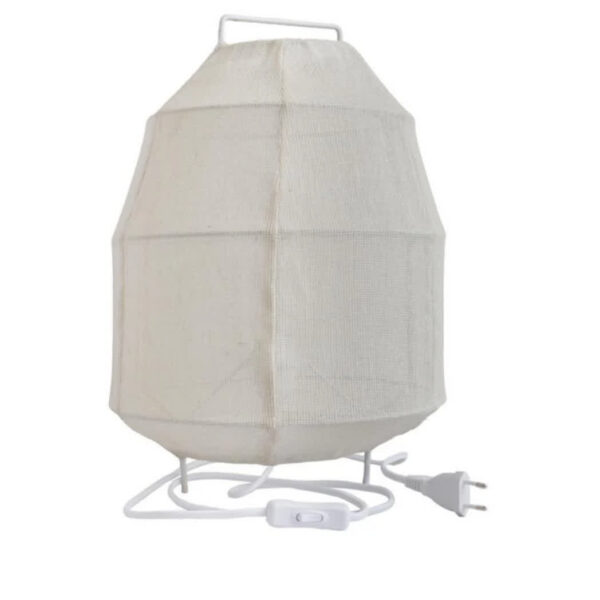 Leeff linnen tafellamp wit TED sfeerverlichting