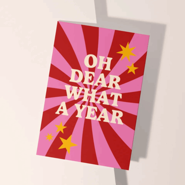 Hey day - kerstkaart - Oh dear what a year